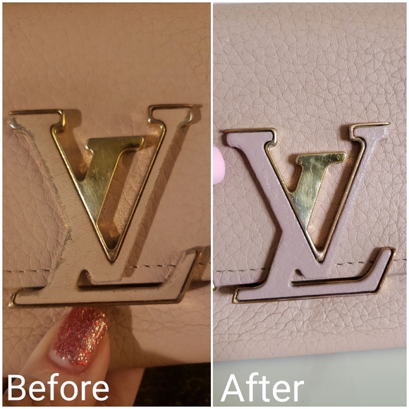 **SOLD** Authentic Pre-owned Louis Vuitton Capucines Flap Wallet - Picture 11 of 16